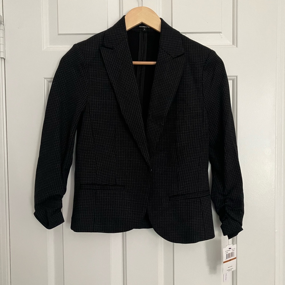 Amanda & Chelsea Check Pattern Blazer